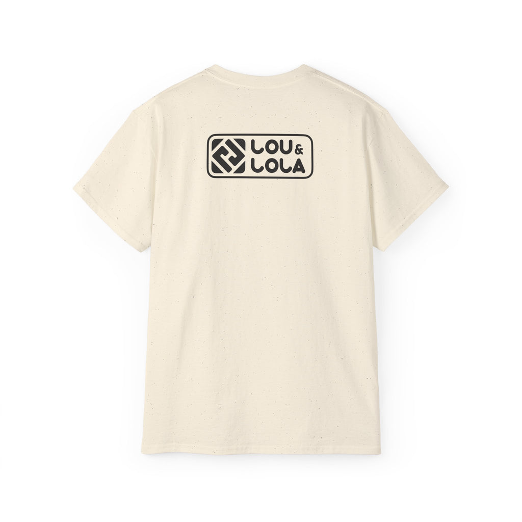 "Super Human Label" Unix T-shirt 100% Cotton Eco-friendly