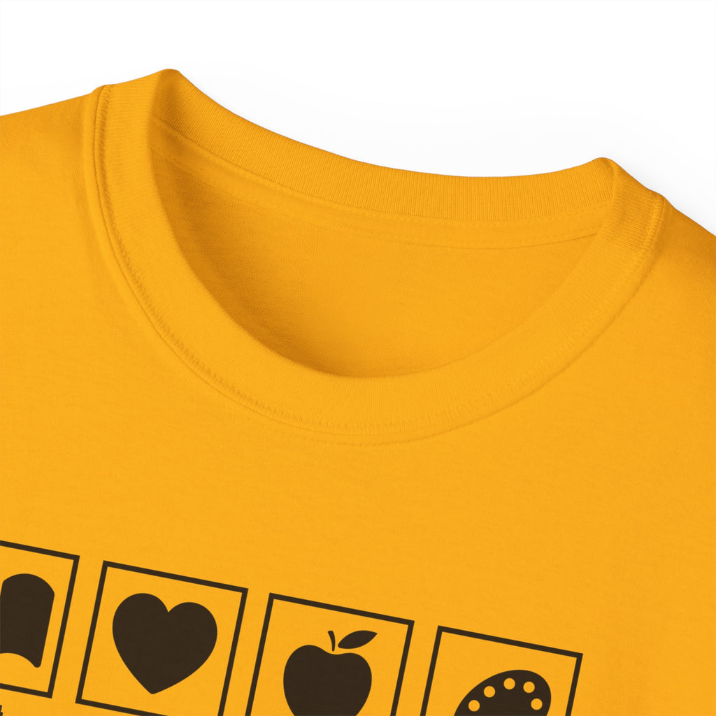 "Super Human Label" Unix T-shirt 100% Cotton Eco-friendly