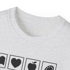 "Super Human Label" Unix T-shirt 100% Cotton Eco-friendly