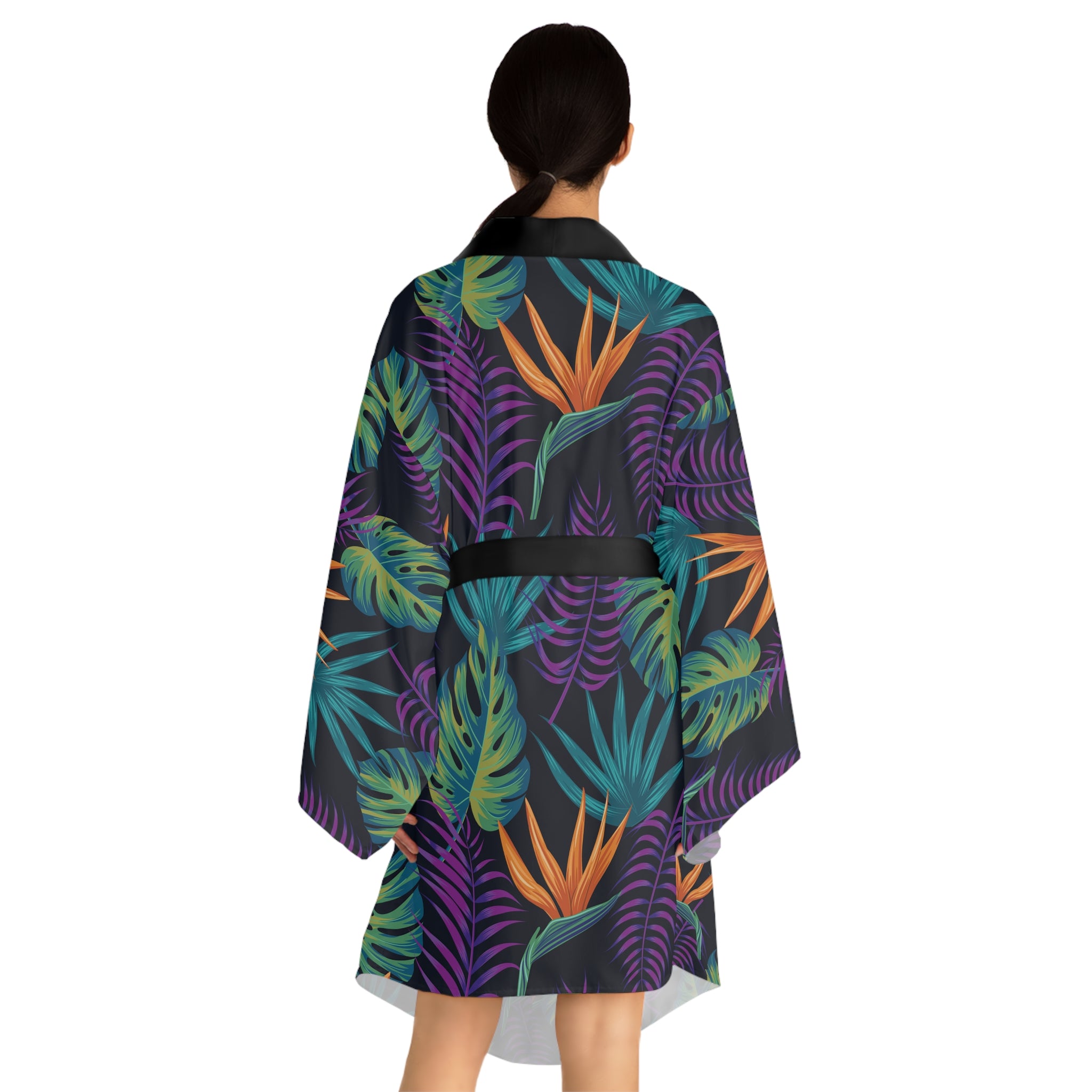 Jolyland Kimono Tropical Kimono Robe