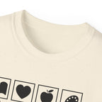 "Super Human Label" Unix T-shirt 100% Cotton Eco-friendly