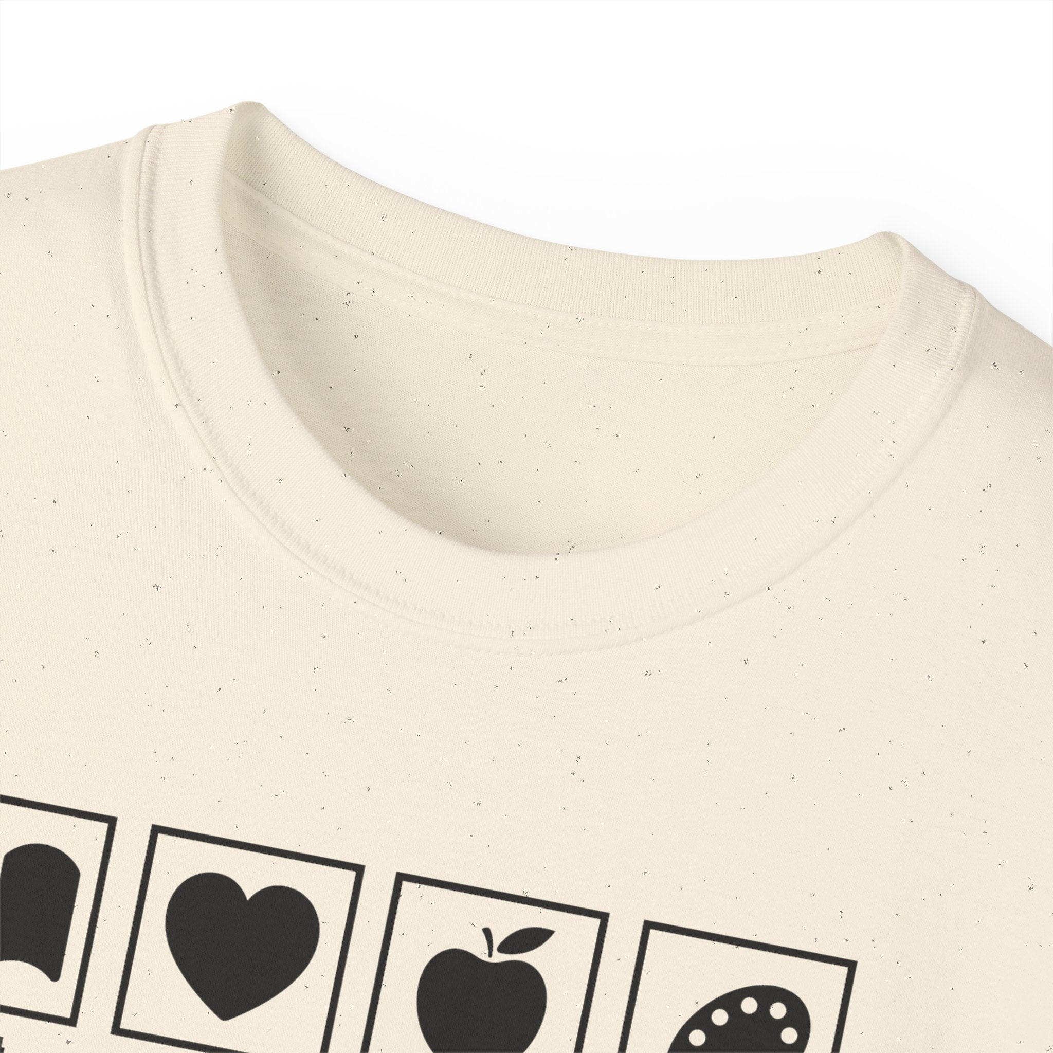 "Super Human Label" Unix T-shirt 100% Cotton Eco-friendly