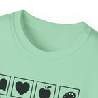 "Super Human Label" Unix T-shirt 100% Cotton Eco-friendly