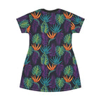 Jolyland - Boho Tropical T-Shirt Dress