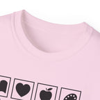 "Super Human Label" Unix T-shirt 100% Cotton Eco-friendly