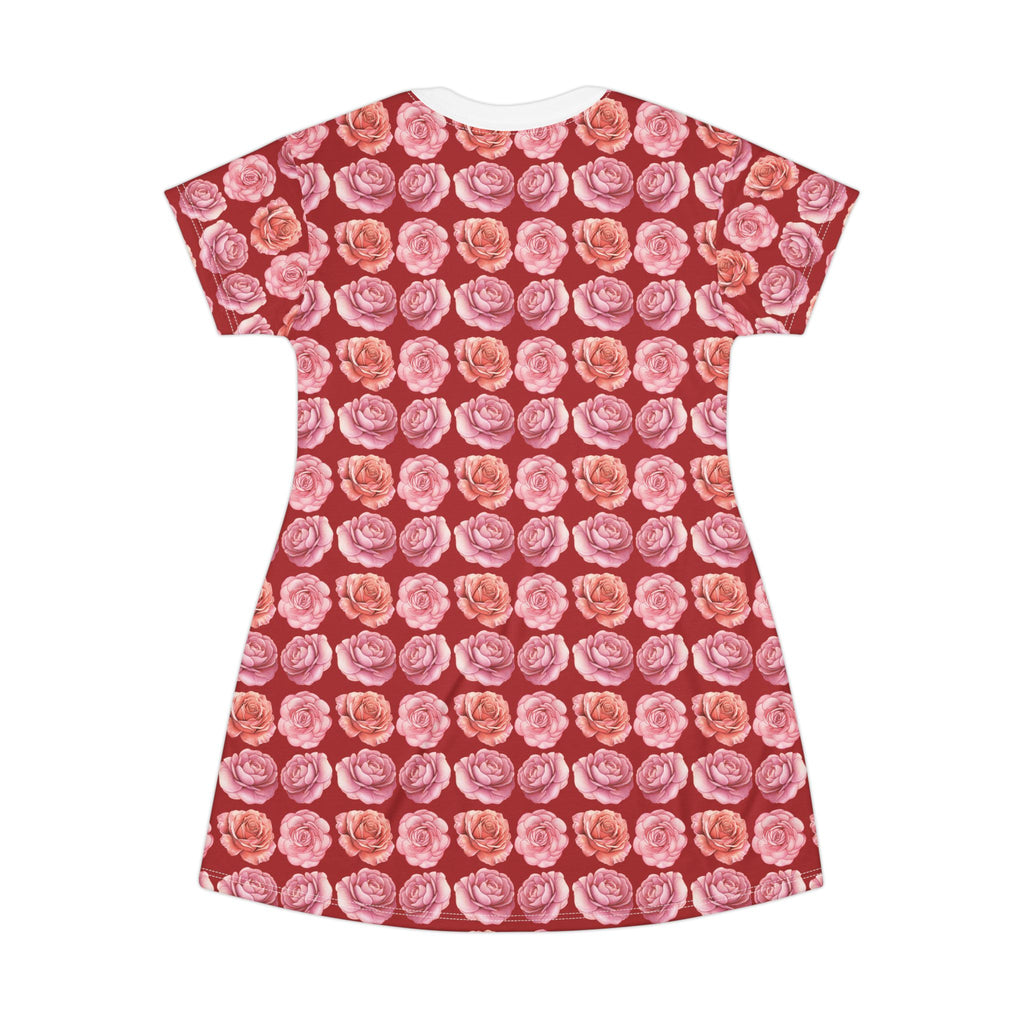 Rosy Summer Dress