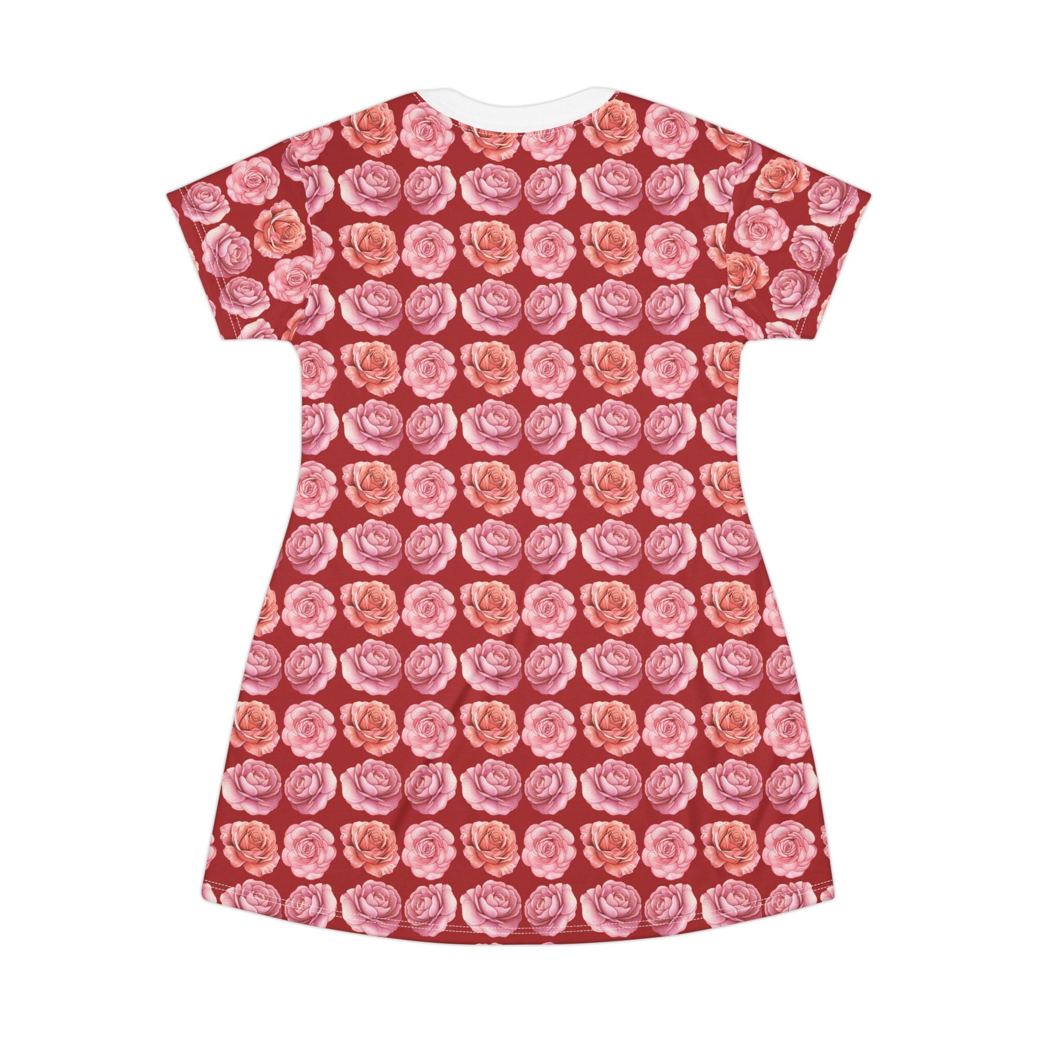 Rosy Summer Dress