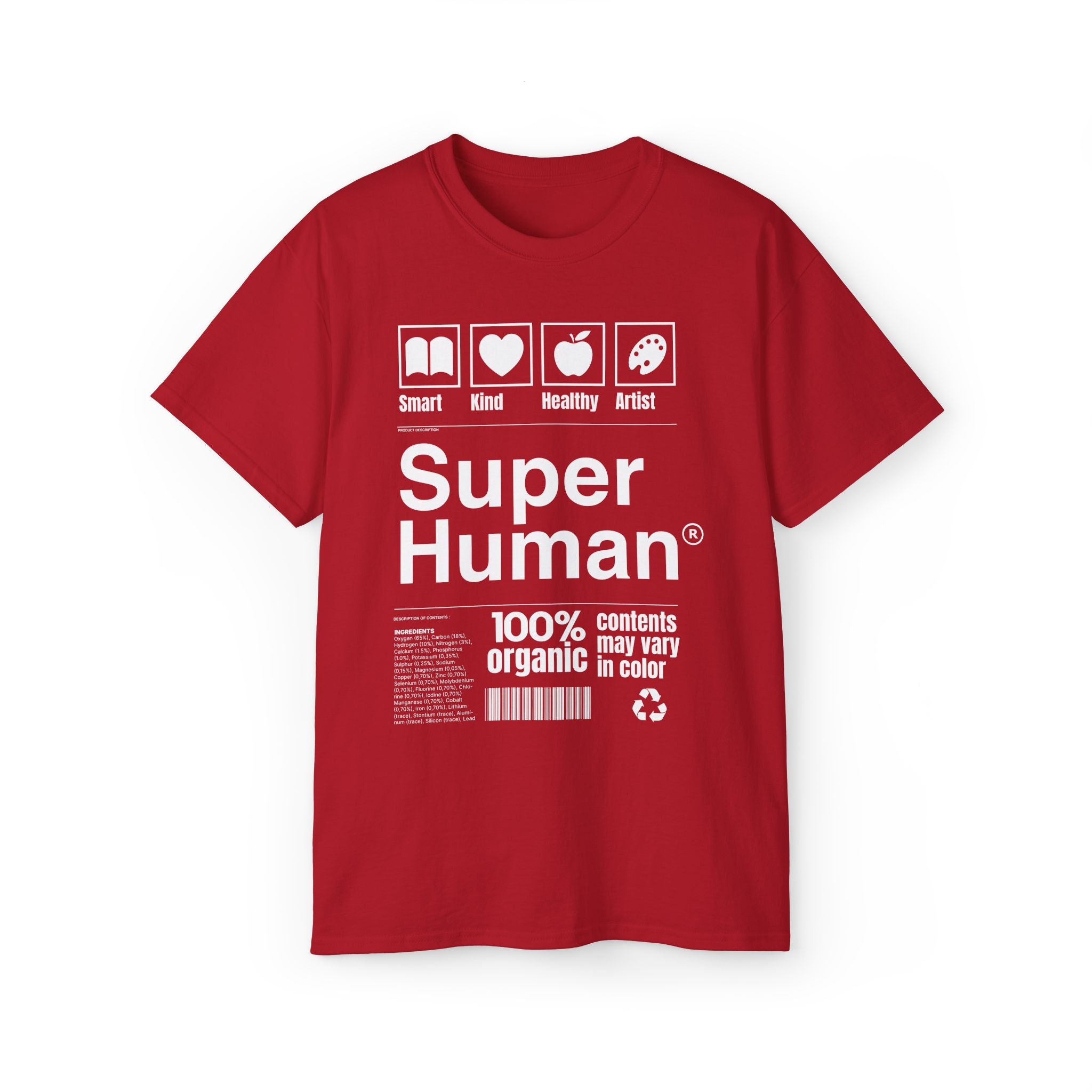 Super Human Collection T-Shirt - Premium Eco-friendly 100% Cotton