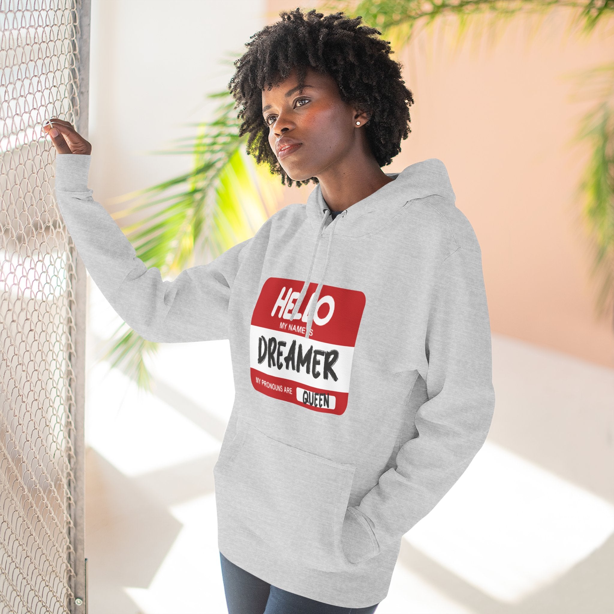 Dreamer Woman Fleece Hoodie