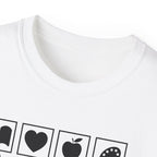 "Super Human Label" Unix T-shirt 100% Cotton Eco-friendly