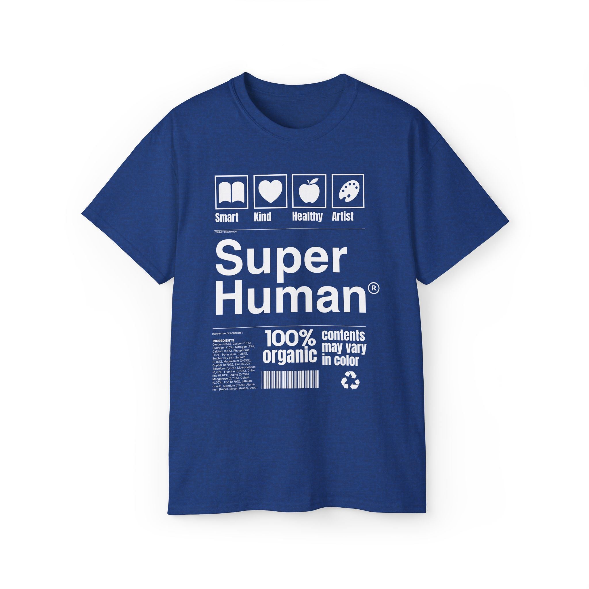 Super Human Collection T-Shirt - Premium Eco-friendly 100% Cotton