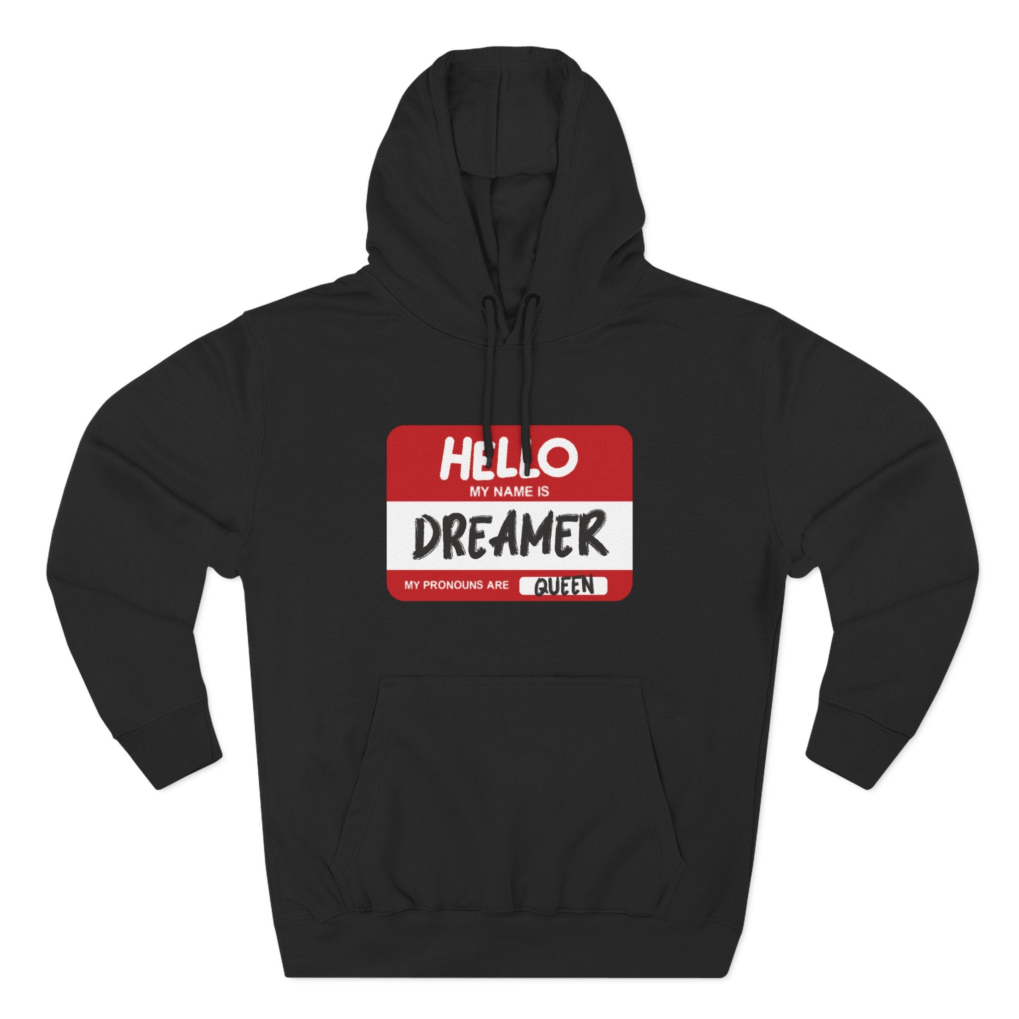 Dreamer Fleece Hoodie - Cozy Dreamer Apparel, Perfect for Gifting, Unisex Style, Ideal for Casual Outings, Great for Celebrations