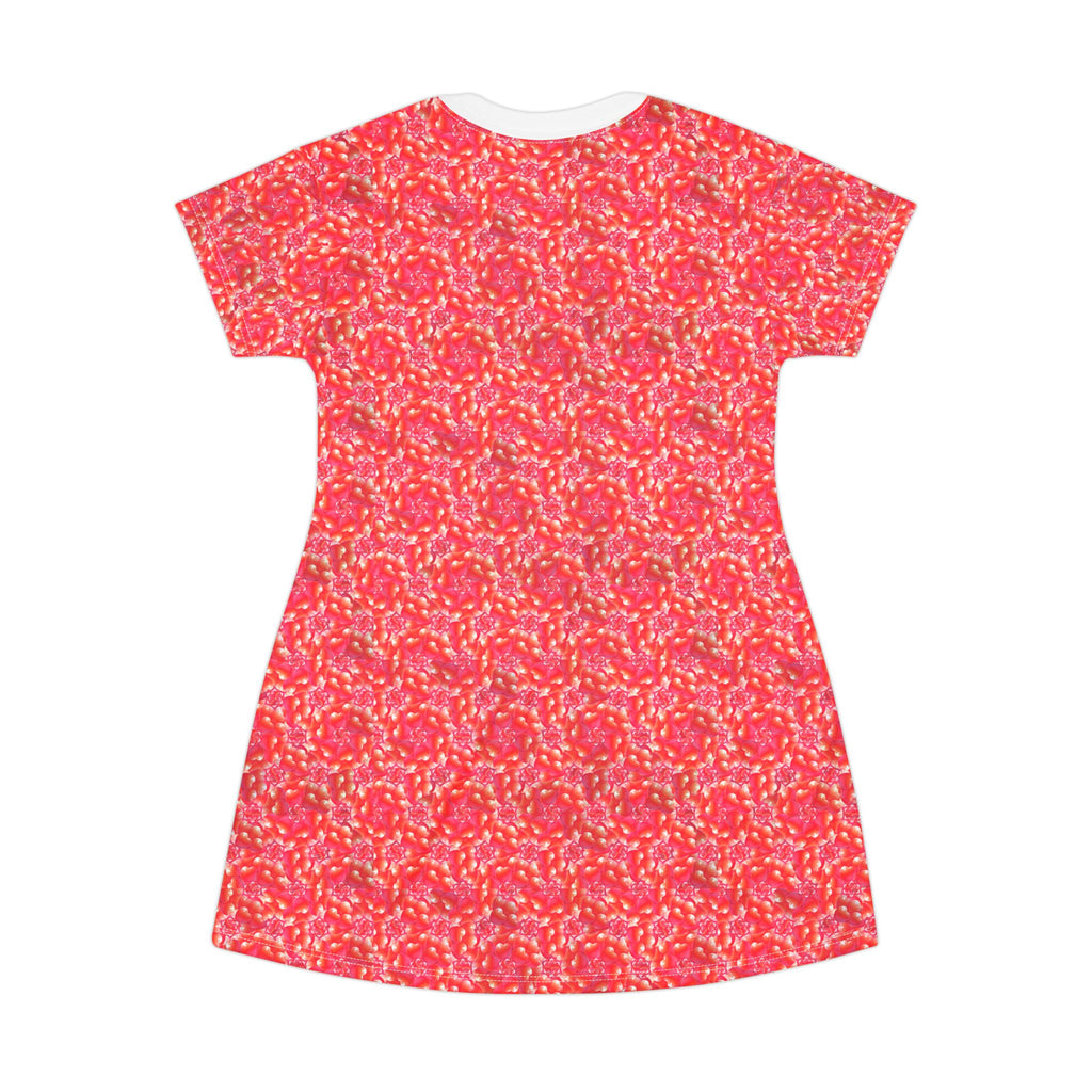 Floral Bliss T-Shirt Dress