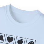 "Super Human Label" Unix T-shirt 100% Cotton Eco-friendly