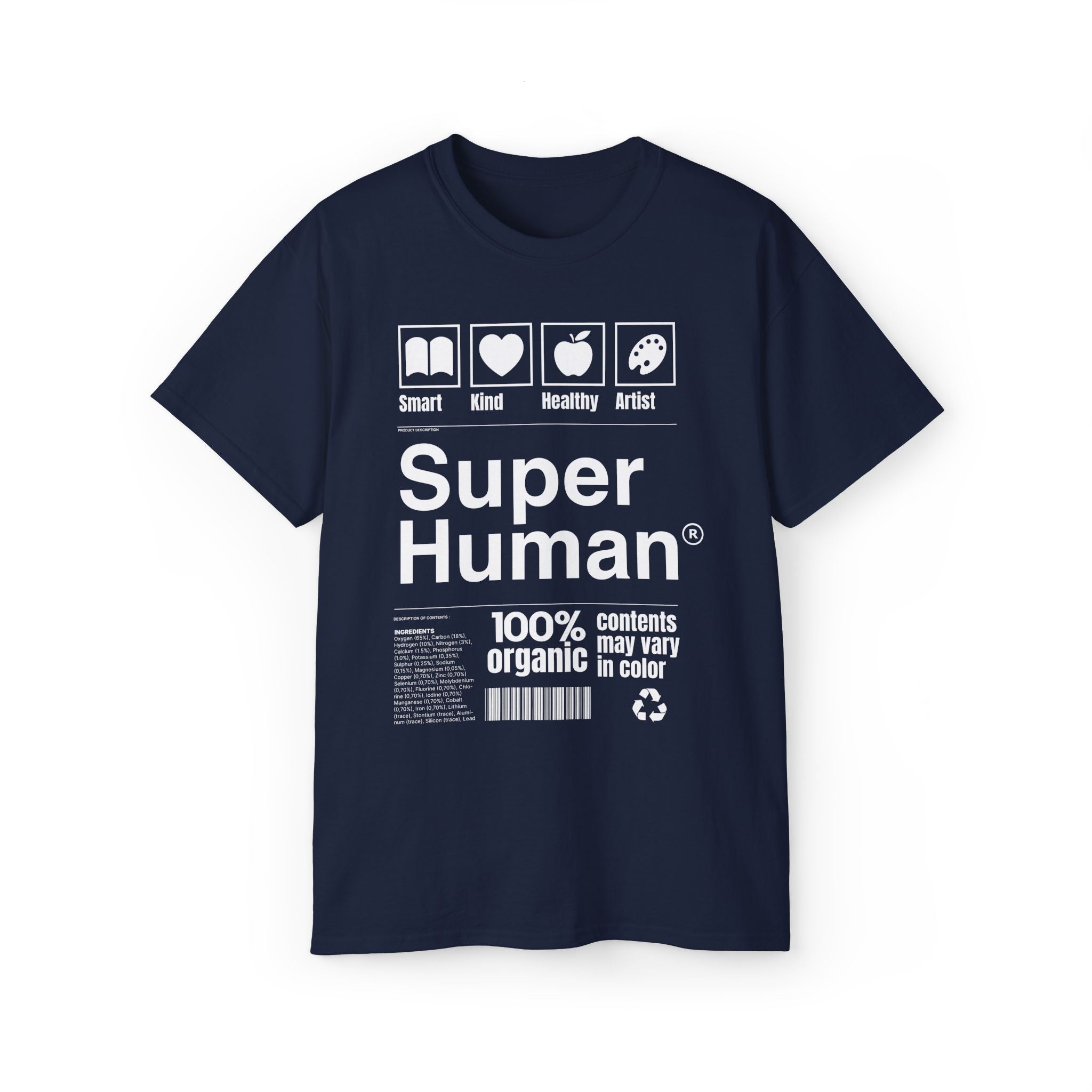 Super Human Collection T-Shirt - Premium Eco-friendly 100% Cotton
