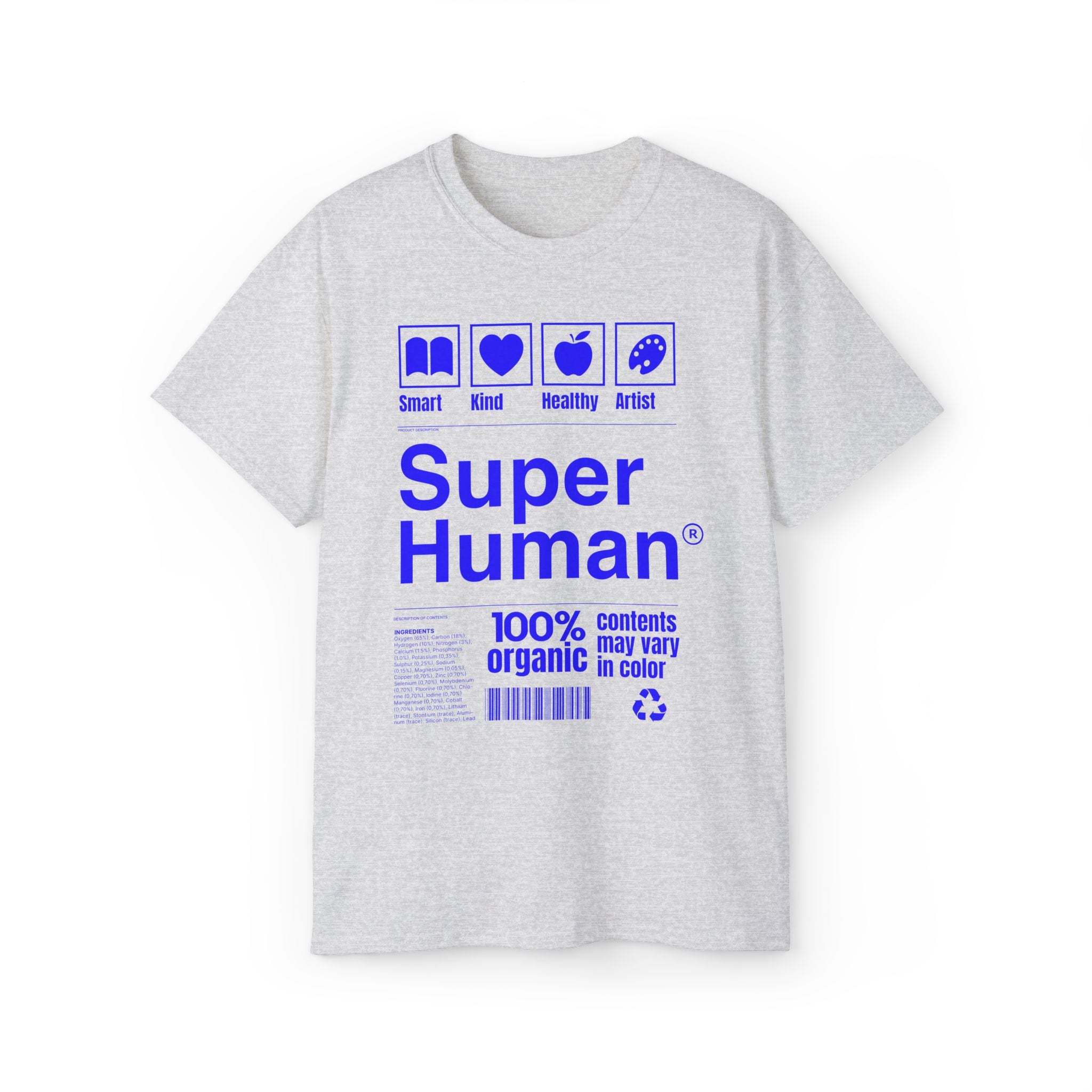 Super Human Collection T-Shirt - Premium Eco-friendly 100% Cotton