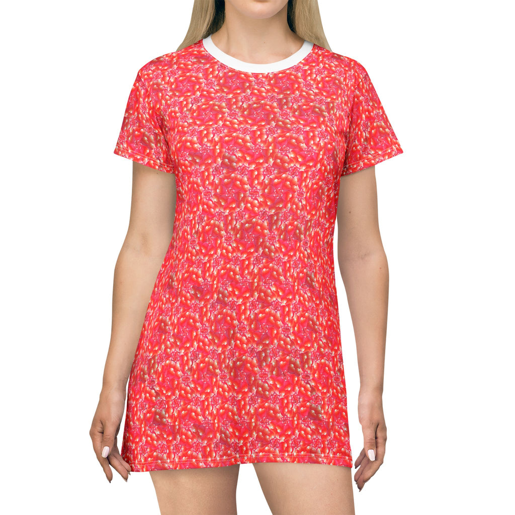 Floral Bliss T-Shirt Dress